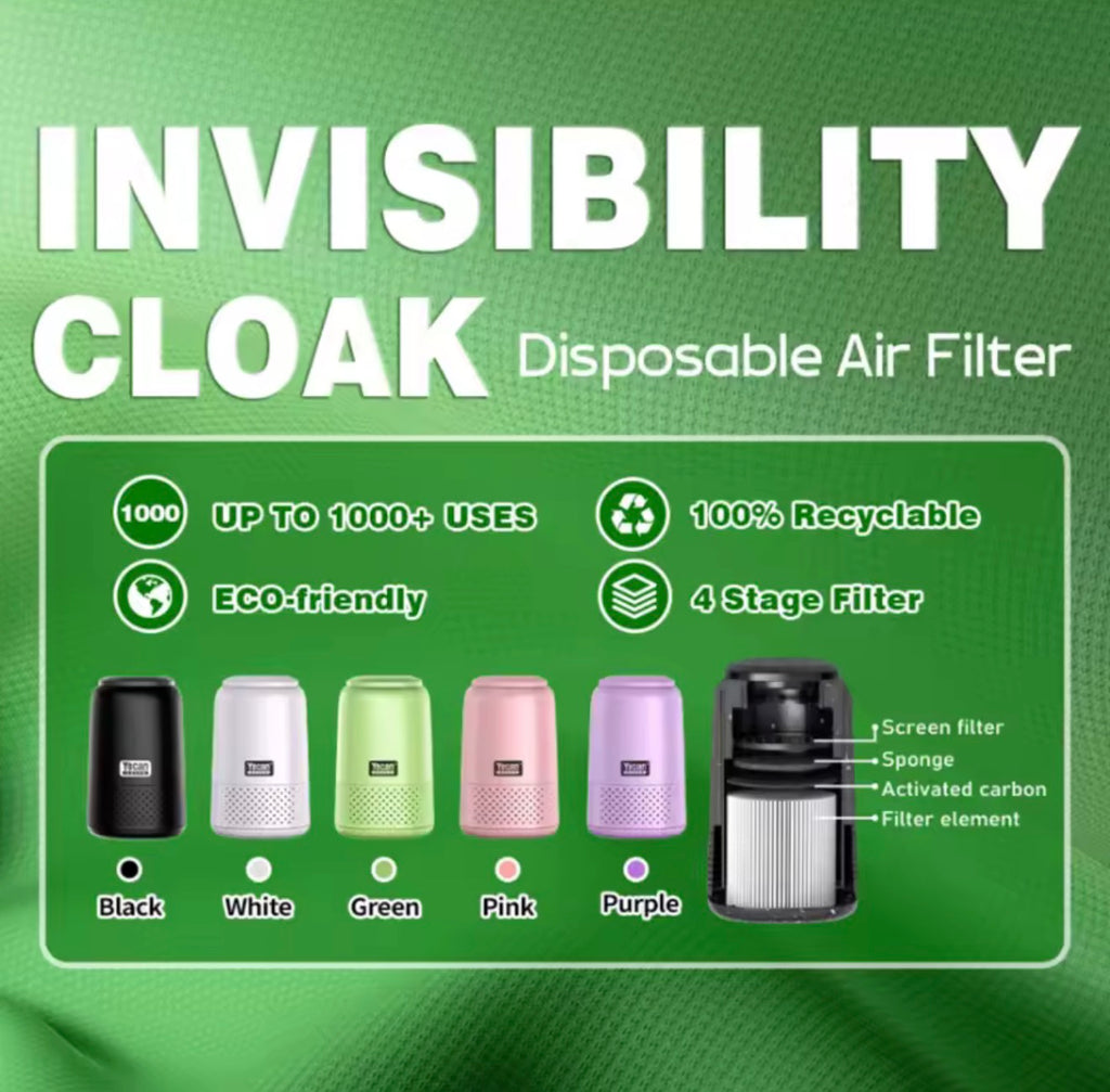 Invisibility Cloak Disposable Air Filter