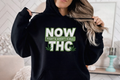 MedKit Collective™ “Now That’s What I Call THC” Graphic Hoodie – Premium Black Statement Pullover